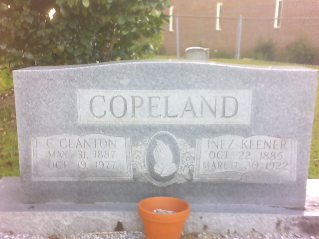 Colone Clanton Copeland 1887-1977 