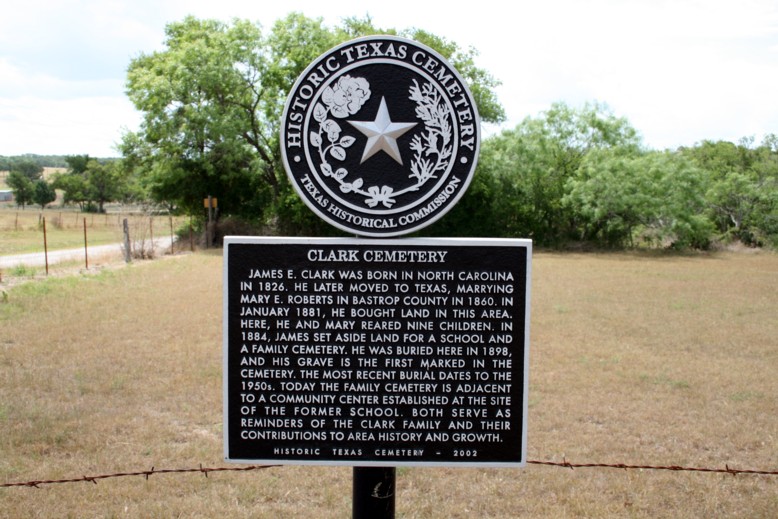 Clark Cemetery Historical Marker