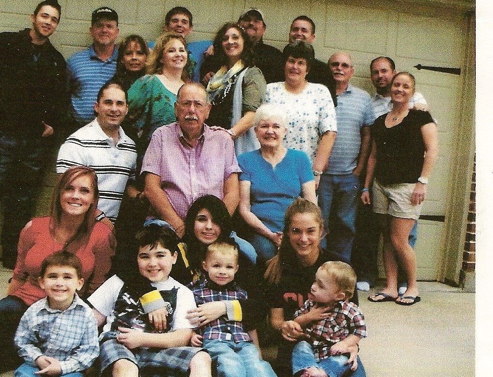 Dee & Larry Dick families, part of Cliff & Bob Montgomery families
