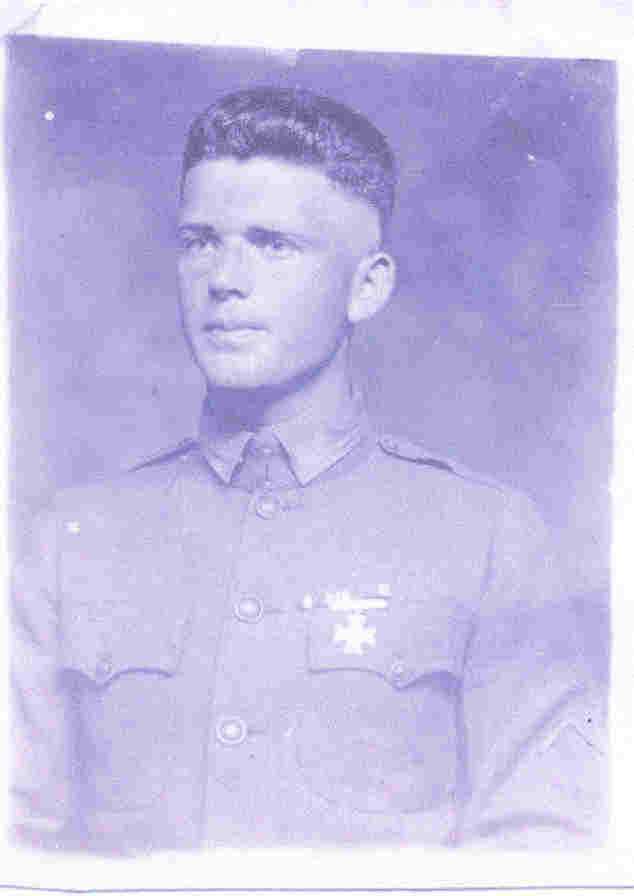 Leon Vester Copeland in WW I uniform