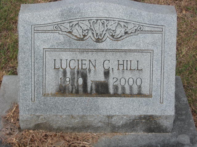 Lucien C. Hill husband of Dovie Driskill Hill