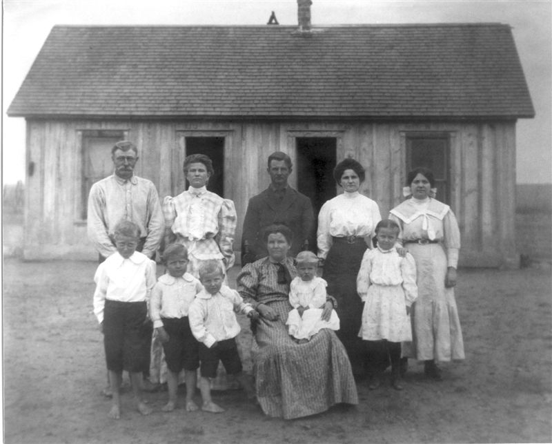 Mas & Willie Fisher Family in Midland, Co. Texas