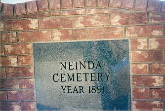NEINDA CEMETERY YEAR 1891, NEINDA, TEXAS