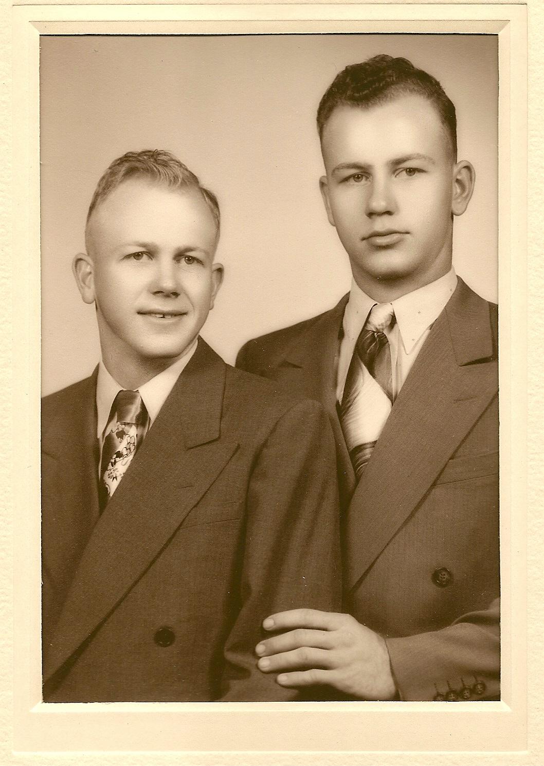 Norris Emmanuel and Stanly L. Bergstrom son of Norris E. Bergstrom