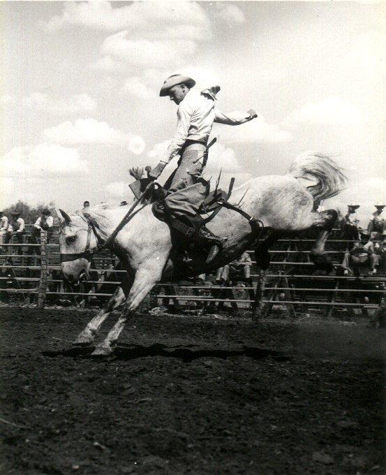 Horace Ray Davis & Rodeoing after WWII