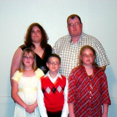 Roy Lynn Davis family Christine, Rose, Jesse, Kaitlyn