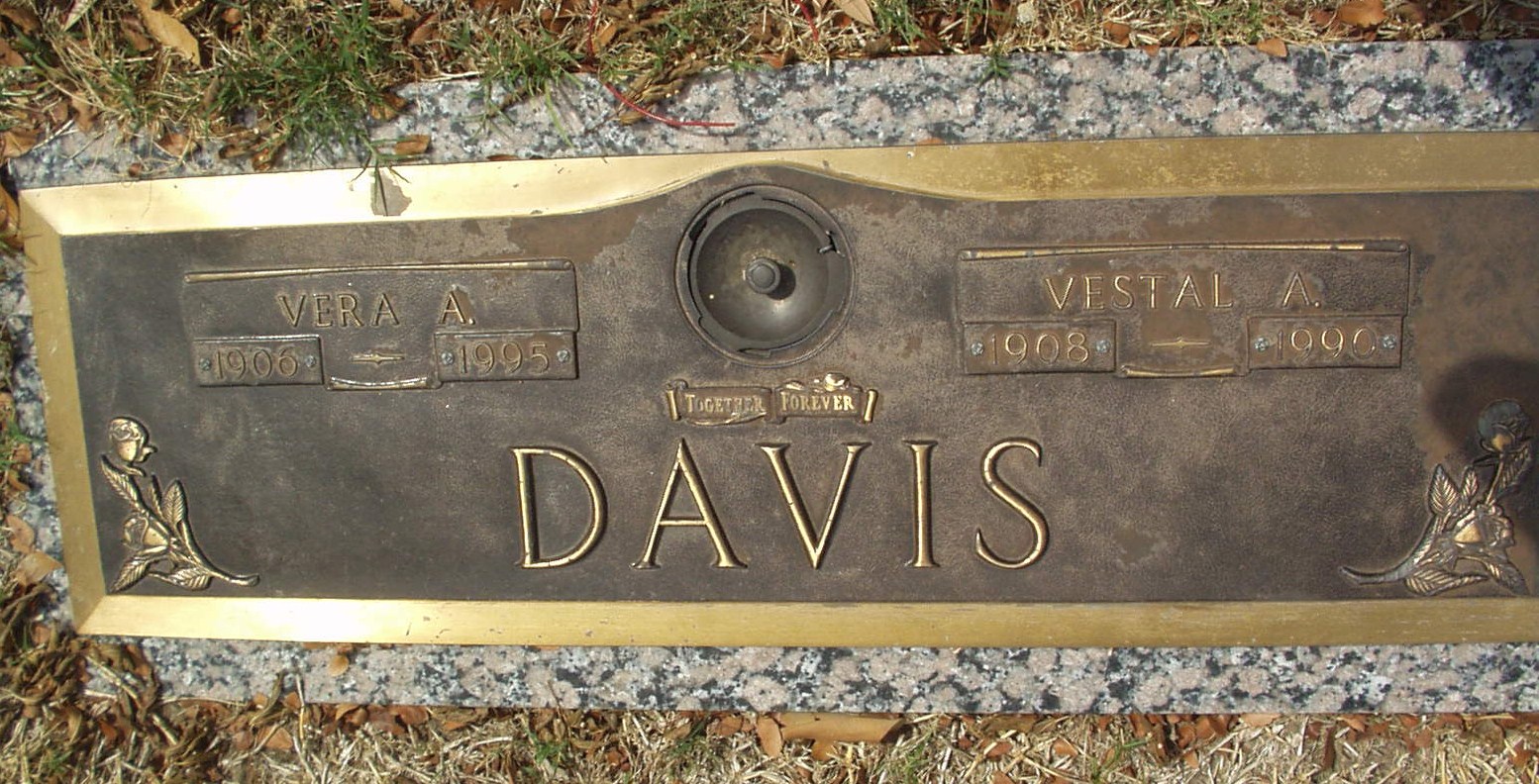 Vestal & Vera Davis stone