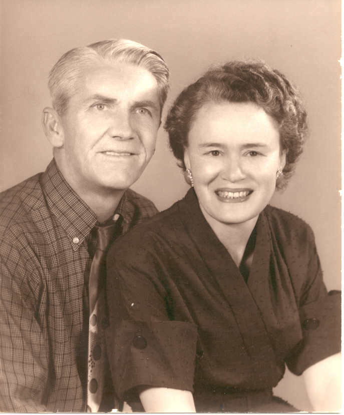Hubbard Dick & Mildred Janie Copeland 1956