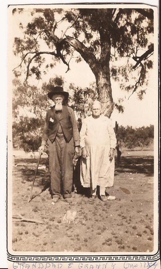 R. M. Davis Sr. and second wife Molly