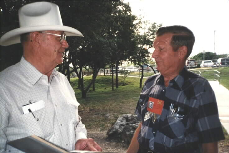 Stanley Bergstrom and Ellis Winkler 50th. Reunion in May of 1999